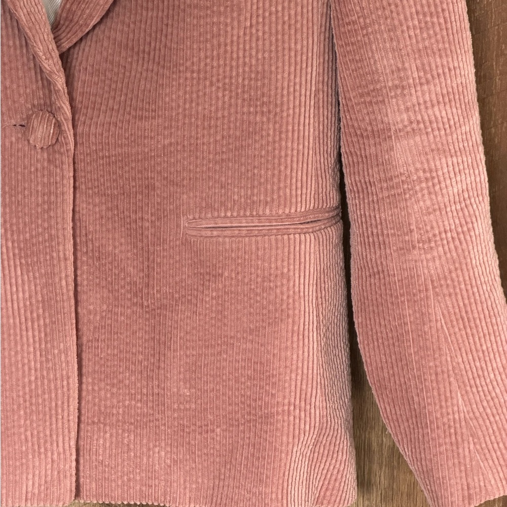 La Petite Francaise Paris Dusty Rose Lined Jacket - Picture 4 of 16